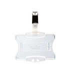 Durable - Porte-badge - Polystyrène - Transparent - Paquet de 25-Paquet de 25