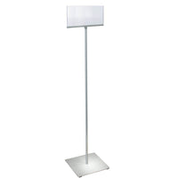 Azar Pedestal Two-Sided Sign Holder - 11" W x 7" H -Sold in Multiples of: 1
