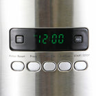 Kenmore Aroma Control 12-Cup Programmable Coffee Maker with Reusable Filter - White and Stainless Steel-Aroma control: 1-4 cup button doubles as "bold" brewing option