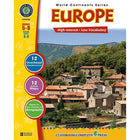 Classroom Complete Press World Continents Series Europe Book, Grade 5 - 8 (CCP5752)-Subject: Geography