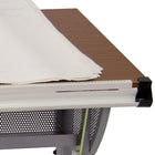 Flash Furniture Adjustable Drawing & Drafting Table with Pewter Frame-Adjustable Angle Surface
