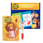 Educational Insights Hot Dots Kindergarten Essentials Reading & Math Workbook - Multicolor-everything you need for school success: Includes two spiral-bound activity books, each featuring 50 pages of standards-based, foundational Kindergarten reading and math activities including letter and vowel sounds, addition, subtraction, and more; and electronic Hot Dots pen with lights, sound effects, and mute button. Pen requires 2 AAA batteries (not included)