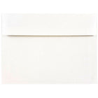 JAM Paper A7 Foil Lined Envelopes, 5.25 x 7.25, White with Silver Lining, 100 Pack (3243671g)-Size: A7 (5 1/4" x 7 1/4")