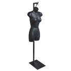 Eddie's Costumers for Hanging Forms - Matte Black (155401-1)-adjusts from 49" to 78"