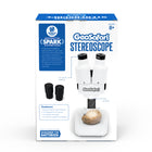 Educational Insights GeoSafari Stereoscope - White-PERFECTLY PORTABLE SCIENTIFIC FUN: Battery powered, the Stereoscope is perfect for on-the-go exploration and discovery (requires 2AA batteries - not included)