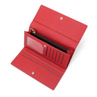 Champs RFID Trifold Expandable Wallet -  Red-1 slot pocket