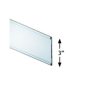Azar Displays C-Channel Sign Holders, 14" x 3" (700096)-Sign holder
