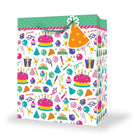 Millbrook Studios Small Birthday Gift Bags, None, 12 Pack (47409)-4.5" x 2.5" x 5.75"