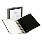 Avery Flexi-View Presentation Binder, 1/2" Sized Round Rings, Black (15767)-Black border