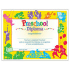 Trend Enterprises Classic Preschool Diploma PK-K Certificates & Diplomas, 180 Pack (T-17001)-Size: 8 1/2"(L) x 11"(W)