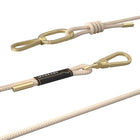 SwitchEasy MagEasy Strap Card with Detachable Neckstrap and Phone Lanyard - 6mm Strap - Beige-Adjustable length for ease of use