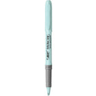 BIC Brite Liner Grip Pastel Highlighters - 6 Pack-Includes a textured rubber grip for added comfort and control and feature a chisel tip for broad highlighting or fine underlining
