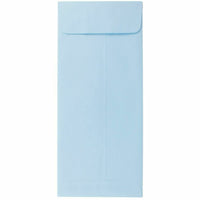 JAM Paper #10 Policy Business Envelopes - 4.125" x 9.5" - Baby Blue - 50 Pack-Colour: Light Baby Blue