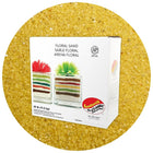 Sandtastik Floral Coloured Sand, 25 lb (11.3 kg) Box, Banana-Coarse grain with natural sparkle throughout