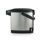 Tiger Stainless Steel Water Boiler, 3L, Black-Safety features include: Empty pot safety shut-off, Auto-lock system, Leak protection, Spill protection