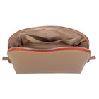 Gry Mattr Vegan Leather Dome Pouch - Large - Sand-Interior slip pocket