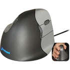 Evoluent VM4R Vertical Mouse, Grey/Silver-Comfortable and easy to use