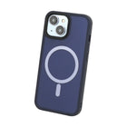 TUFF8 Glide Guard with Screen Protector and Wall Charger For iPhone 15 Plus - Midnight Blue-Ergonomic Design: TUFF8 has been designed to give your fingers and hands more tactile control while making calls, texting or using your phone with its thoughtfully designed grip bumper