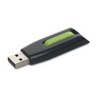 Verbatim Store 'n' Go V3 32GB USB 3.2 Gen 1 Flash Drives - Assorted - 5 Pack-Built-in Microban antimicrobial product protection helps fight bacteria growth
