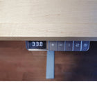 DecentLiving 60" Electric Sit/Stand Desk - Solid Maple-230 lbs lifting capacity