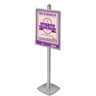 Azar Displays Snap Frame Display (300290-SLV)-Snap Frame