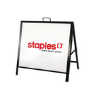 Futech Cadre A en métal Aframe008, taille de l'insert 30 "L x 24" H, Noir-Taille du cadre: 30 "L x 24" H,
Hauteur totale, poignée comprise: 28 "H