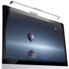 IMPOTEK LED Monitor Lamp - Smart Screen Light Bar with Multi Functional Touch Control-Fits Your Monitor - The mounting clip gently clips on the top of your flat or curved monitor with thickness from 0.2 - 2 inches (0.5cm - 5cm).