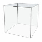 Eddie's Clear Acrylic Display Box - 10"L x 10"W x 10"H - Clear-Display Box