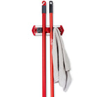 Vileda Handle Holder-3 Hooks + 3 Grippers: The hooks and grippers allow you to organize additional cleaning tools like cloths and brushes