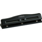 Swingline M20 Adjustable 2- or 3-Hole Punch, 11-Sheet Capacity-Punches two or three 9/32" holes