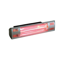 Ener-G+ Hea 21580, GOLD Infrared Electric Outdoor Heater, Wall Mounted-water resistant wall mounted infrared heater uses the NEW GOLD TUBE infrared heat bulb to produce clean and odorless heat