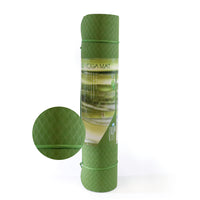 PurEarth Ekko Yoga Mat - 6mm - Sage-PurEarth Yoga Mat 6mm Thermo Plastic, Elastomer and Rubber (TPE) Technology (Sage)