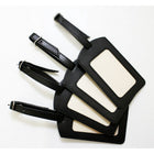Ashlin® - Porte-adresse Alabama, noir, ens./4-Parfait pour votre mallette, valise ou chariot de golf