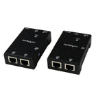 StarTech.com Extendeur HDMI sur câble de catégorie 5/6 avec alimentation par câble, 50 m/165 pi-Nécessite un seul adaptateur d’alimentation qui peut être connecté à l’émetteur ou au récepteur