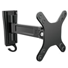 StarTech Wall-Mount Monitor Arm, Single Swivel (ARMWALLS)-Mount your monitor or flat-screen TV on a wall to save space and easily share your screen