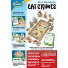 ThinkFun Cat Crimes - English-Contains 40 challenge cards with increasingly difficult puzzles from beginner to expert level
