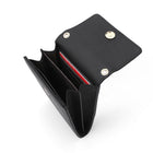 Champs RFID Blocking Smartphone Bag - Black-Magnetic flap with pushlock closure