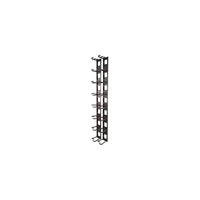APC AR8442 Vertical Cable Organizer, 8 Cable Rings, Zero U-Expanded cable management