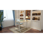 Koble Juno 47.2"W Height Adjustable Smart Desk with Drawer - Oak-USB ports X2