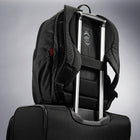 Samsonite Xenon 3 Slim Backpack 15.6", Black-Separate tricot lined pocket for tablet
