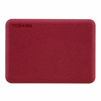 Toshiba CANVIO Advance 2TB USB 3.0 Portable External Hard Drive - Red-2TB storage capacity