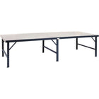 Valleycraft Vari-Tuff Ergonomic Workbenches, 120"W x 28"D, Steel (F87863A7)-120"W x