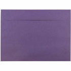 JAM Paper Booklet Envelopes - 9" x 12" - Dark Purple - 100 Pack -Colour: Dark Purple