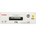 Canon 116 Yellow Toner Cartridge (1977B001)-Standard toner cartridge yields up to 1500 pages