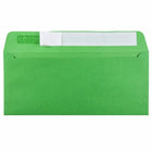 JAM Paper #10 Business Envelopes, Peel and Seal Closure, 4 1/8 x 9.5, Christmas Green Recycled, 1000 Pack (86555B)-Size: #10 (4-1/8" x 9-1/2")