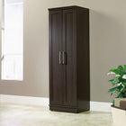 Sauder Home Plus Storage Cabinet with Four Adjustable Shelves, Dakota Oak-Four adjustable shelves