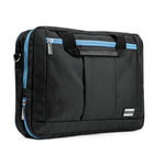 Vangoddy 15.6" Laptop Backpack/ Messenger Bag - Blue-Approximate external dimensions 17.5" x 14.5" x 3.5"