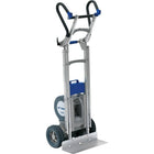 Wesco Heavy-Duty Aluminum Stair Climbing Hand Trucks, Frame Material: Aluminum, Handle Type: Adjustable (274101)-Handle Type: Adjustable