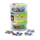 Chenille Craft Stacking Storage Wiggle Eyes Containers, 400 Eyes, 800 Pack (CK-3409)-Age group and grade: Ages 3 - 18 and grades pre-school - 12th