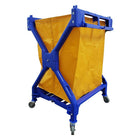 Johnny Vac Commercial Folding X-Frame Laundry / Mail Cart JS0007-Janitorial Purpose